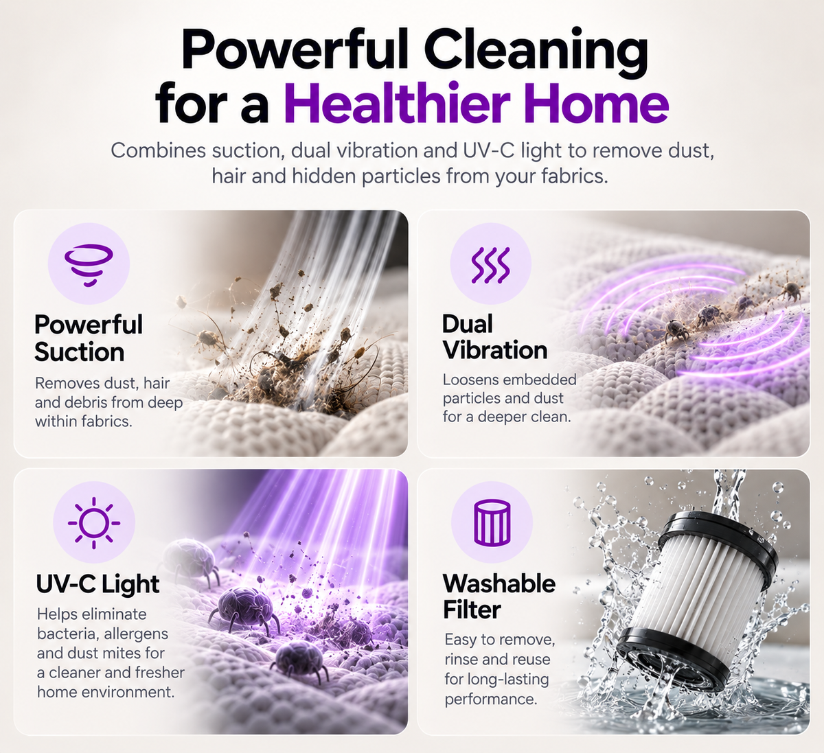 Halsten Fabric Vacuum Cleaner